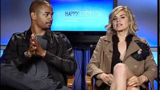 Damon Wayans Jr and Eliza Coupe talk their HAPPY ENDINGS [upl. by Jarlen]