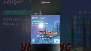 Unboxing WiFi Dualband Gigabit irit‼️ Ruijie Reyee RG EW1200G Pro soulutips ruijie [upl. by Litman]