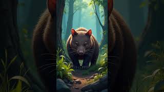 Wombat Poo 💩🤯 Natures Cube Mystery shorts wombat facts [upl. by Aniad318]