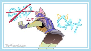 Fluttershys sad cat dance meme [upl. by Eachelle]