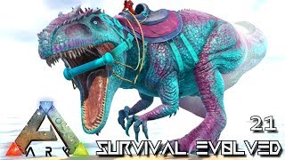 ARK SURVIVAL EVOLVED  NEW GIGANOTOSAURUS FEARLESS GIGA E21   PUGNACIA PARADOS [upl. by Ybanrab]