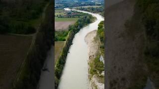 Delta Blues and Tanaro River  Shot with DJI mini 4K [upl. by Nivrehs]