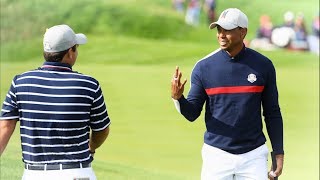 15 Minutes of Amazing Highlights from Friday Fourball  2018 Ryder Cup [upl. by Suryc210]