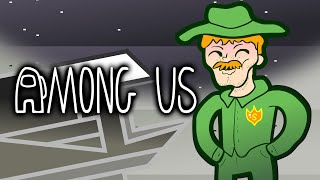 UNGESPIELT ALS SHERIFF IN AMONG US ANIMATION [upl. by Ainoda769]