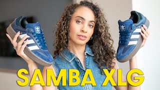 EVERYTHING you need to know about the Adidas Samba XLG Review Sizing and How to Style [upl. by Eillac]