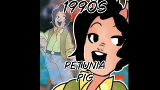 1990s Petunia Pig Speedpaint [upl. by Ahsilef]