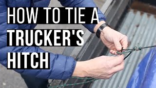 How To Tie A Truckers Hitch [upl. by Asselem584]