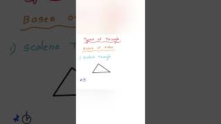 Types of Triangle  Bases of sides  Anns Learning Hub annslearninghub mathsbasics simplemaths [upl. by Elletsyrk973]