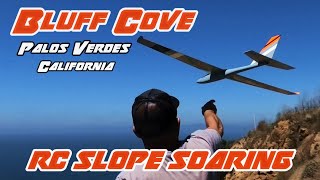 RC Slope Soaring Bluff Cove Palos Verdes California [upl. by Chassin594]