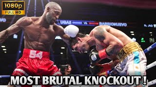 Yordenis Ugas vs Cesar Barrionuevo Full Highlights  Knockout  Best Boxing Moment 2024 [upl. by Berget]