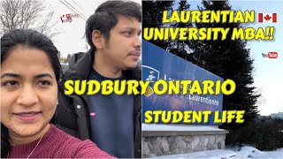 Sudbury Ontario  Laurentian University  MBA  Student Life  International Students [upl. by Novar]