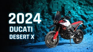 2024 Ducati DesertX  A GameChanger in Adventure Motorcycling [upl. by Yhtorod]