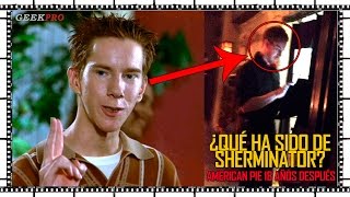 ¿Qué ha sido de SHERMINATOR 18 años despues de American Pie  TopGeek [upl. by Haibot]