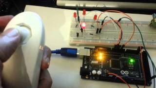 tutorial how to connect WII nunchuck to the arduino [upl. by Calia586]