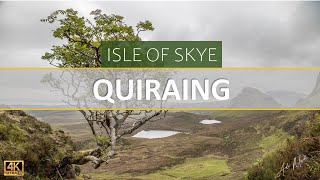 Quiraing  Isle Of Skye  Scotland 2023  4K Drone [upl. by Carrie]