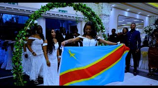 Best Congolese Wedding Entrance Dance Shance amp Yvonne [upl. by Hershel]