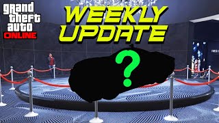 GTA 5 Online New Lucky Wheel Podium Car Leaked Weekly Update [upl. by Anastasia430]