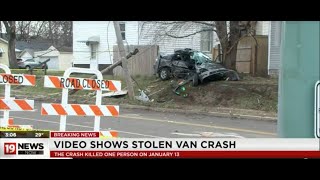 GraphicVideo Of Fatal Crash With Van And Car In Canton [upl. by Cotterell]