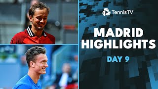 Medvedev Takes On Lehecka  Madrid 2024 Highlights QuarterFinals Day 2 [upl. by Niahs666]