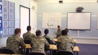 RMA Sandhurst 23 Platoon Csjt Skit 1 [upl. by Coward]