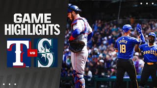 Rangers vs Mariners Game Highlights 91524  MLB Highlights [upl. by Ocsinarf292]