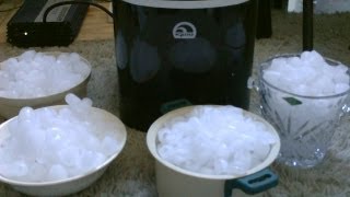 DIY Solar Ice Maker  solar powered off grid ice maker  easy to set up  use HFT panels [upl. by Beauchamp]