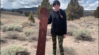 Arbor Ethos 2021 Womens Snowboard Review [upl. by Gelasias]