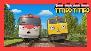 Titipo S1 full episodes Compilation l EP 2226 55 mins l Train shows for kids l Titipo TItipo [upl. by Nagaek577]