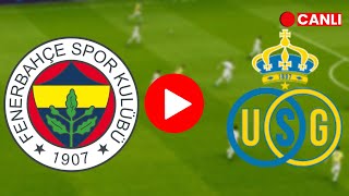 🔴CANLI FENERBAHÇE US GİLLOİSE AVRUPA LİGİ MAÇI CANLI İZLE EFOOTBALL [upl. by Aciraj229]