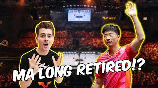 IS MA LONG QUITTING TABLE TENNIS [upl. by Pickering]