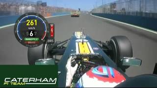 Vitaly Petrov overtake Felipe Massa at Valencia GP [upl. by Eyahc803]