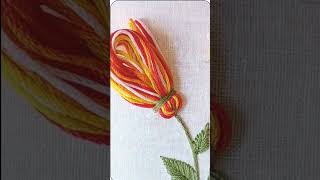 Easy Flower Petal Embroidery Tricks – Perfect for Beginners [upl. by Kester]