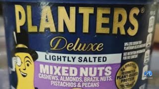 Hormel Foods Sales recalls 2 PLANTERS® products due to possible listeria concerns [upl. by Racso978]