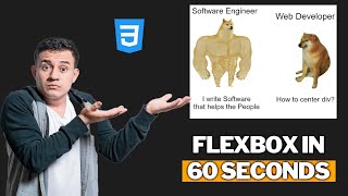 CSS Flexbox in 60 Seconds [upl. by Ingar]