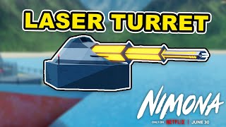 NEW LASER TURRET IS OP SharkBite 2 Nimona event [upl. by Eocsor216]