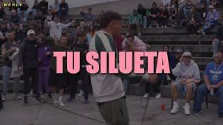 DIEGOTE  TU SILUETA 💔 LETRA [upl. by Auhel681]