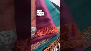 1111 Sale  Borders Shawl available in different colors only for Rs 13500 shawl woolenshawl [upl. by Lowry414]