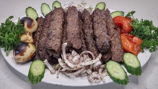 كباب عراقي شهي ولذيذ بنفس طريقة المطاعم Delicious Iraqi Kabab [upl. by Enilec]