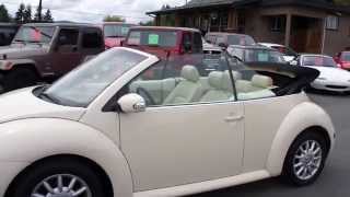 2005 VOLKSWAGEN BEETLE CONVERTIBLE AT KOLENBERG MOTORS LTD [upl. by Namreh692]