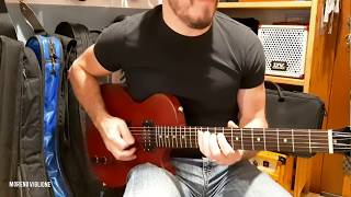 Id rather go blind  ten guitar challenge  Moreno Viglione [upl. by Adnohser]