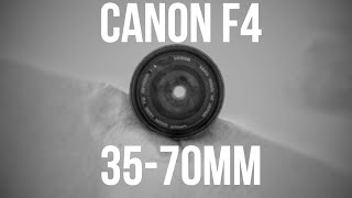 Canon FD 3570mm Review [upl. by Olrac578]