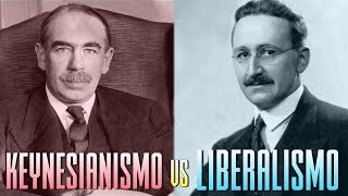 LIBERALISMO vs KEYNESIANISMO  DIFERENCIAS y CRITICAS [upl. by Ydissac]