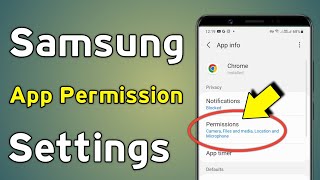 Samsung App Permission  Samsung App Permission Setting  App Permissions Samsung [upl. by Phebe]