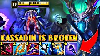 KASSADIN IS NOT BALANCED RIOT IS ASLEEP [upl. by Nathaniel]