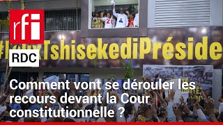 Élections en RDC  les résultats contestés devant la Cour constitutionnelle • RFI [upl. by Enair105]