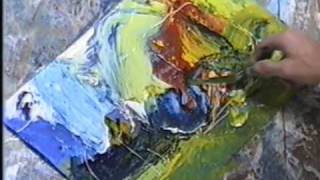 Abstracting a Landscape by Cornish Landscape Artist Steve Slimm [upl. by Weatherley]