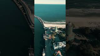 dronevideo kolobrzeg travel balticsea dji clip nature port [upl. by Radie]