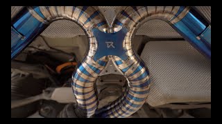 LAMBORGHINI URUS  RYFT TITANIUM RACE EXHAUST  LOUD POPS  INDIA [upl. by Dowlen82]