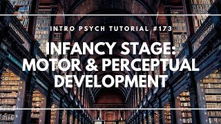 Infancy Stage Motor amp Perceptual Development Intro Psych Tutorial 173 [upl. by Nekciv]