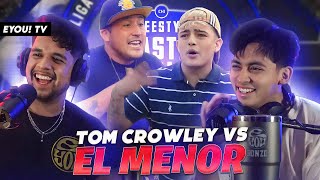 ¡EL MENOR VUELVE A FMS CHILE  Reacción a TOM CROWLEY vs EL MENOR  Play Off  EYOU TV [upl. by Elrahc]